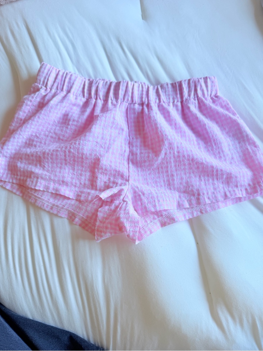 Edikted gingham shorts